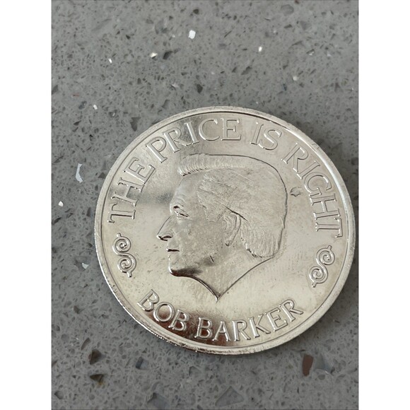 The Price Is Right Bob Barker Silver Coin from the Balance Game - Picture 2 of 5